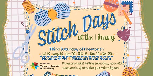 Stitch Days at the Library