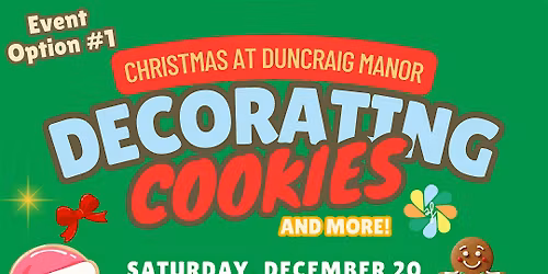 Christmas at Duncraig Manor: Option 1 (No Trolley)
