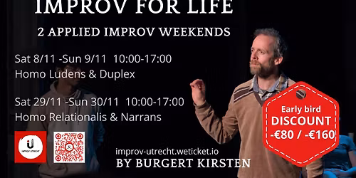 Improv for Life Weekend workshop (relational & storytelling)