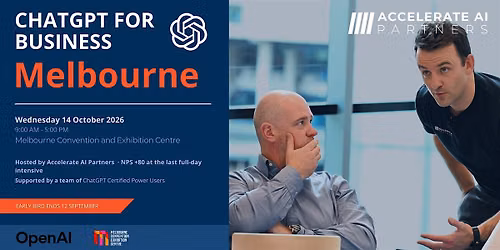 ChatGPT for Business: A Full-Day Hands-On Intensive (Melbourne)