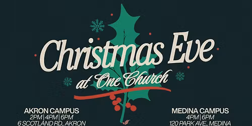 \ud83c\udf84\u2728 Christmas Eve at One Church \u2728\ud83c\udf84