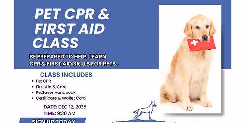 Pet Tech CPR & First Aid 5-Hour Course by Xena\u2019s Pack