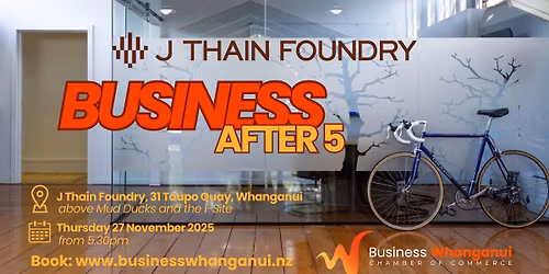 Business After 5 at the J Thain Foundry Co-working Space