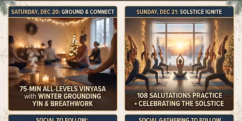 Winter Solstice weekend & Holiday Cheer