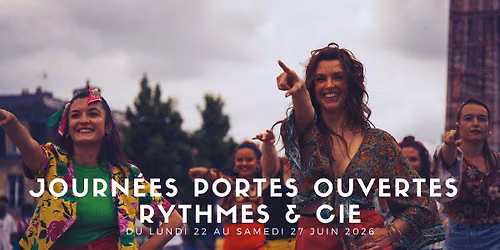 Journ\u00e9es Portes Ouvertes de l'\u00e9cole Rythmes et Cie - Saison 2026-2027