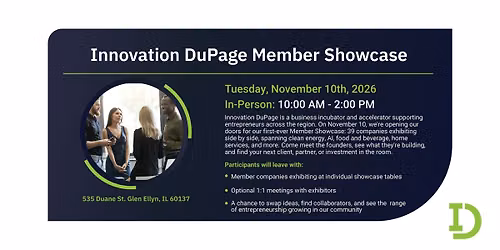 Innovation DuPage Member Showcase