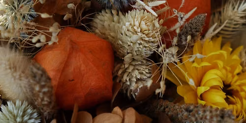 Make & Take Dried Floral Pumpkin Workshop