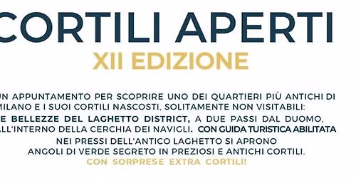 Cortili aperti - XII edizione