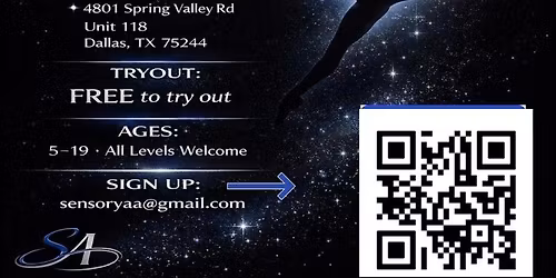 Sensory Artistry Academy Team Tryouts\ud83d\udc99\ud83d\udc99