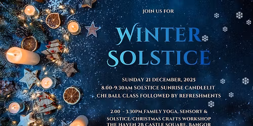 Family Yoga, Crafts & Festive Sensory Workshop