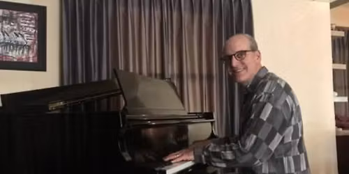 HAPPY HOLIDAYS PIANO SET WITH "ROOSEVELT" RICK NAIMARK