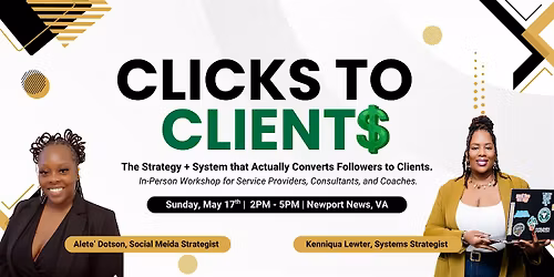 Clicks to Clients Workshop