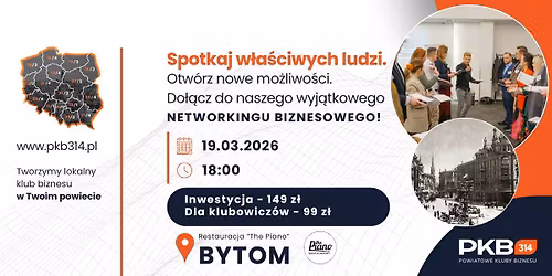 Otwarta Kolacja Biznesowa Klubu PKB314 Bytom