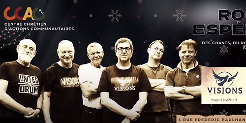 Visions en concert (gratuit) pour les f\u00eates de fin d'ann\u00e9e sur N\u00eemes!!!