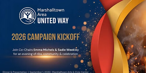 2026 Marshalltown Area United Way Campaign Kickoff