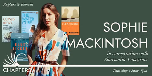 Sophie Mackintosh at Chapters