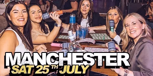 UKG BINGO Sat 25th July Manchester