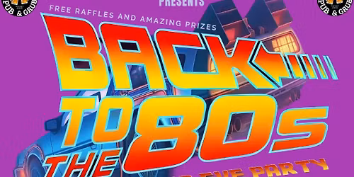 Back to the 80s New Year's Eve party