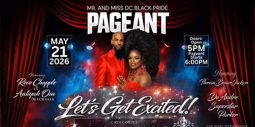 Mr. & Miss DC Black Pride Pageant 2026