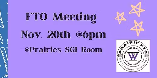 November FTO Meeting