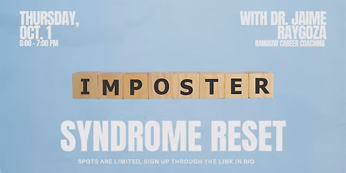 Imposter Syndrome Reset