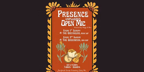 Presence Unplugged Open Mic