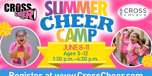 Cheerleading Camp at Cross Church NRH