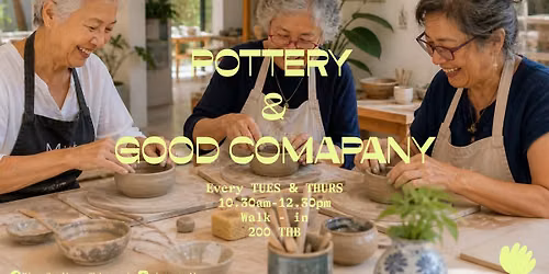 Pottery & Good Company: For 40+ to create and connect