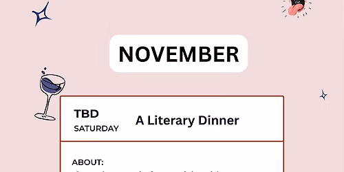 A Literary Dinner