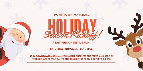 Downtown Marshall Holiday Season Kickoff