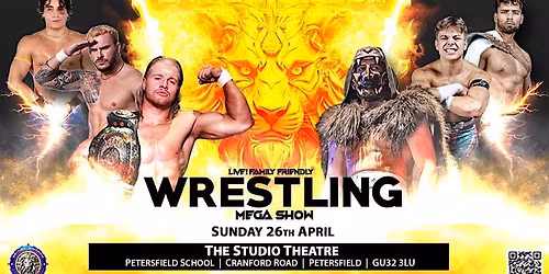 Wrestling Spectacular Petersfield Sunday 26th April 2026