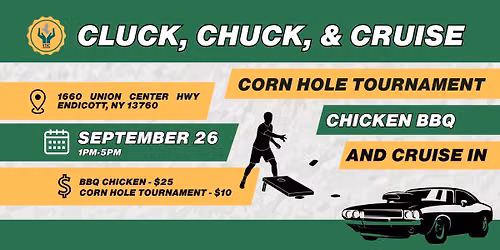 Cluck, Chuck & Cruise ~ STIC Fundraiser