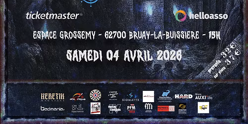 A\u00dcTF\u00cbST 2026 Jour 1 - TAMB. DU BRONX - KLONE - SUN - P. D'ATHENA - BLOOMING D. - ENCOUNTERS- SAT ONE