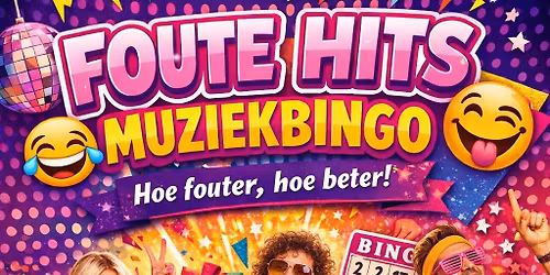 Foute Hits Muziekbingo