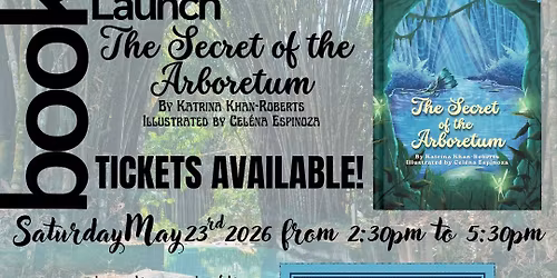 The Secret of the Arboretum Book Launch 