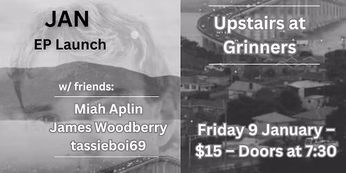 JAN EP launch at Grinners