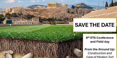 9th ETS Conference and Field day   From the Ground Up: Construction and Care of Modern Turf Systems