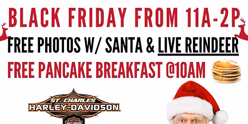 Live Reindeer | Photos W\/ Santa | Pancake Breakfast | FREE EVENT