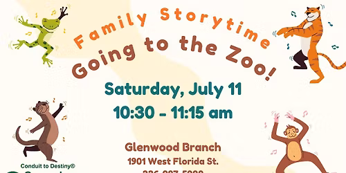 Family Storytime: Going to the Zoo!