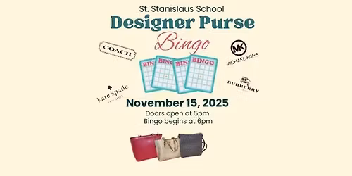 Designer Purse Bingo