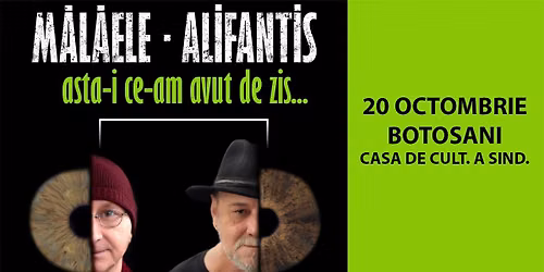 Asta-i ce-am avut de zis... - Hora\u021biu M\u0103l\u0103ele & Nicu Alifantis - Botosani