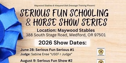 Serious Fun Schooling Show Series #2