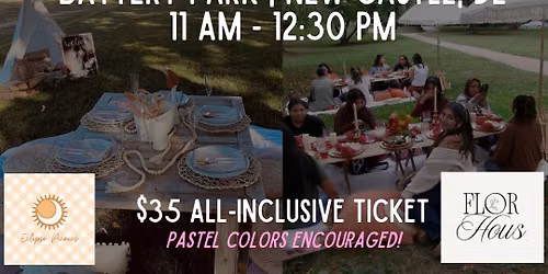 Picnic, Paint & Flower Bar