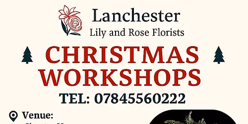 Christmas wreath making workshop