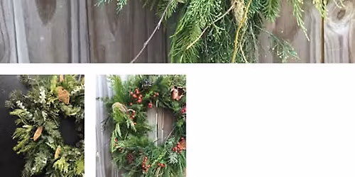 Natural Wreath Workshop at Bouquets of the Valley