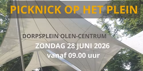 Picknick op het plein