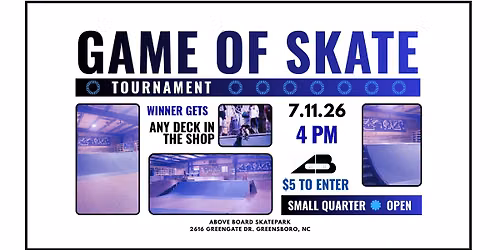 Small Quarter Game of Skate Tournament