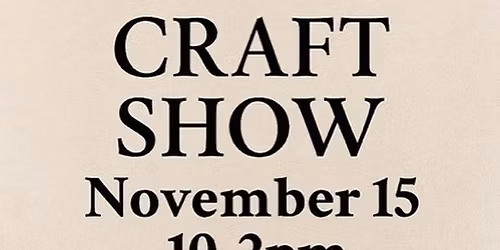Ancaster Optimists Craft Show