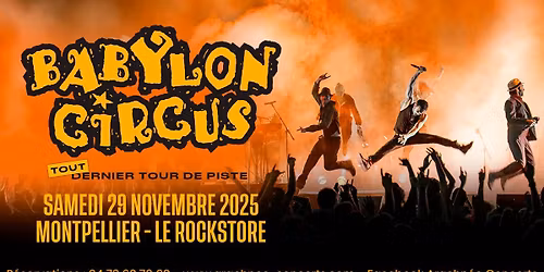 Babylon Circus au Rockstore \u00e0 Montpellier