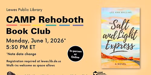 "The Salt and Light Express" Book Club with Special Guest Lee Ann Walling